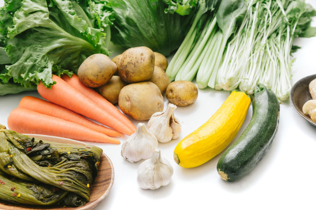 無農薬・有機(オーガニック)の野菜を使用する