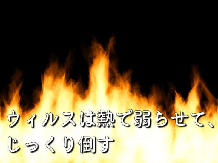 ウェルネスは熱で弱らせてじっくり倒す