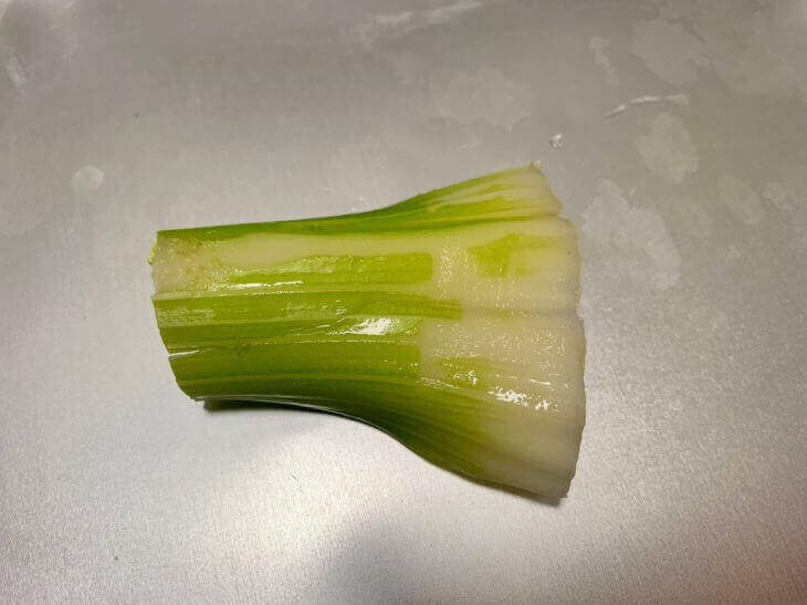 セロリのぬか漬け