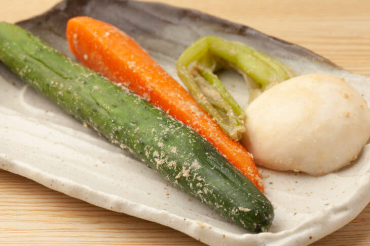各種野菜のつけ方。塩もみや湯がきが必要な野菜も