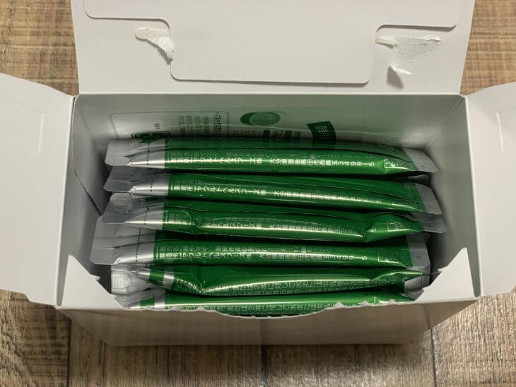 養生青汁の中身