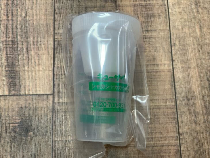 シェーカーもついているのはお得