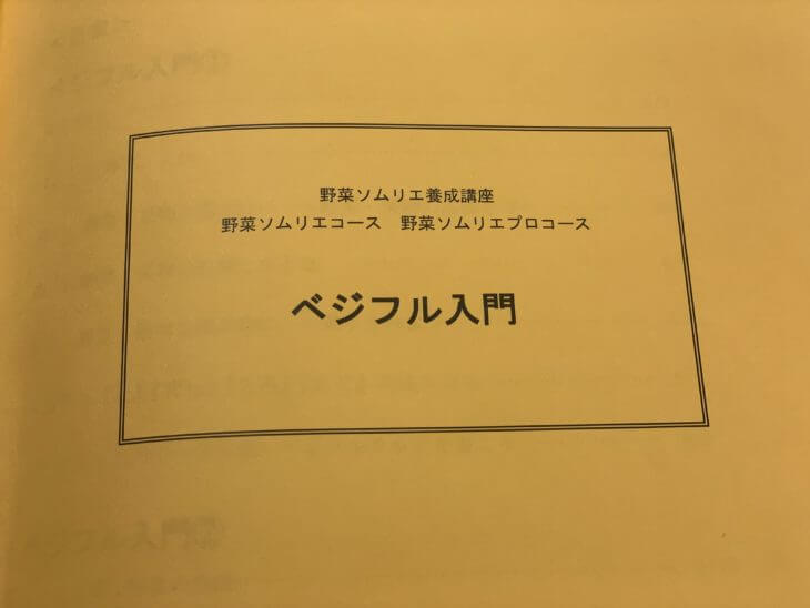 ベジフル入門