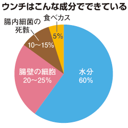 便の成分