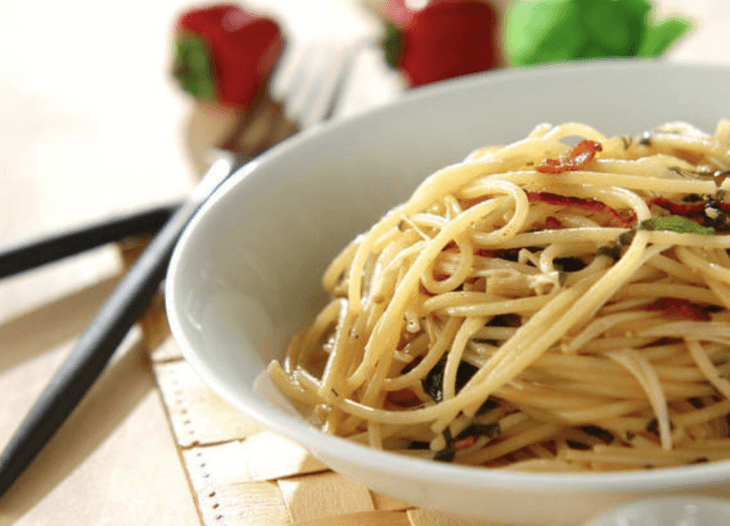 大葉のパスタのレシピ