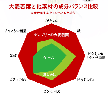 大麦「赤神力」の栄養価