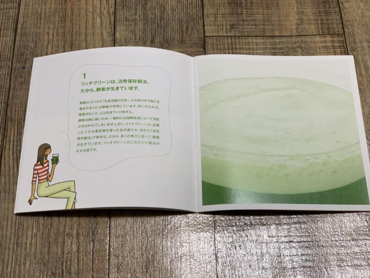 リッチグリーン説明書