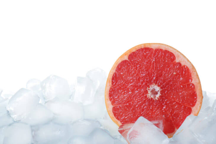 グレープフルーツを冷凍保存する方法