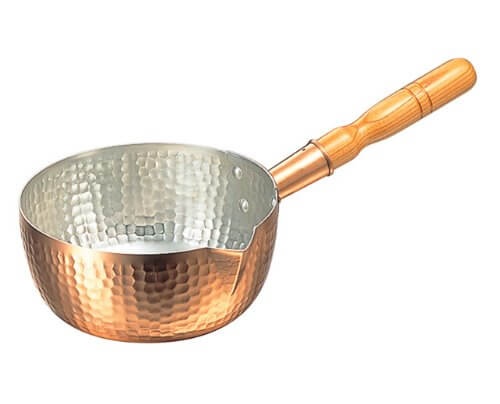 丸新銅器 雪平鍋 銅 18cm